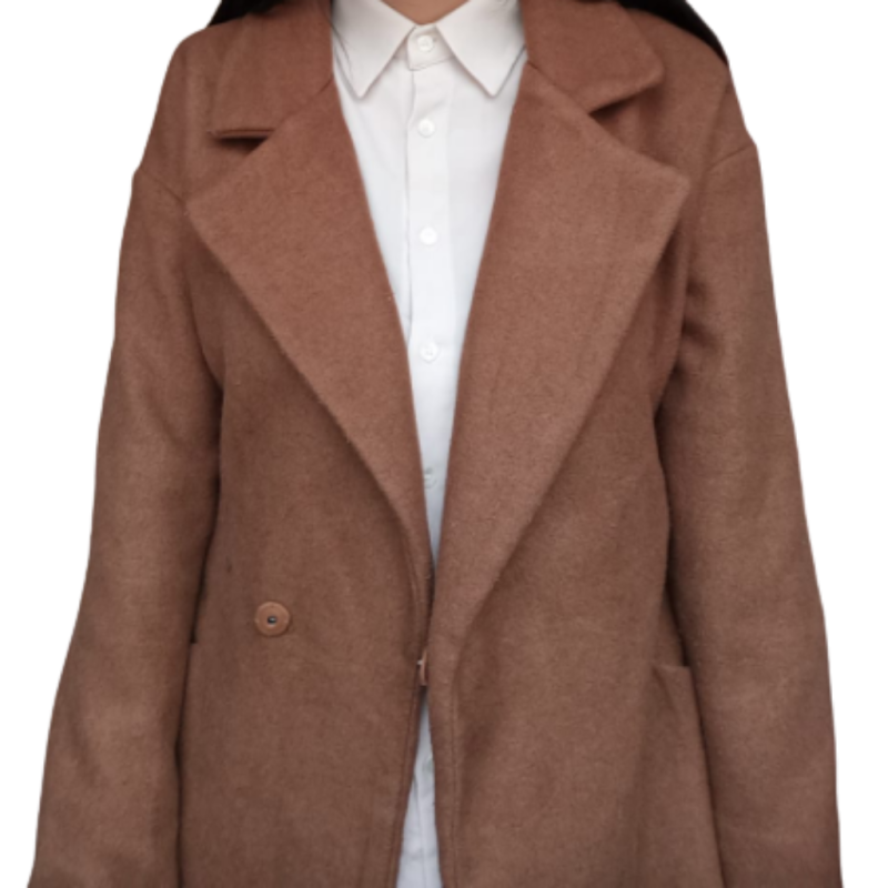 Abrigo Color Camel